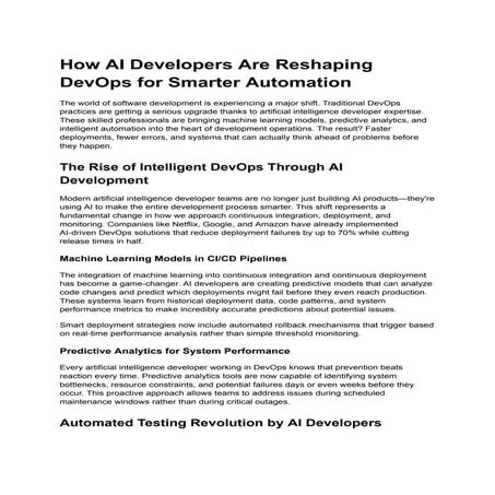 How AI Developers Are Reshaping DevOps for Smarter Automation.pdf
