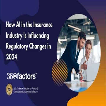 How AI in the Insurance Industry is Influencing Regulatory Changes in 2024