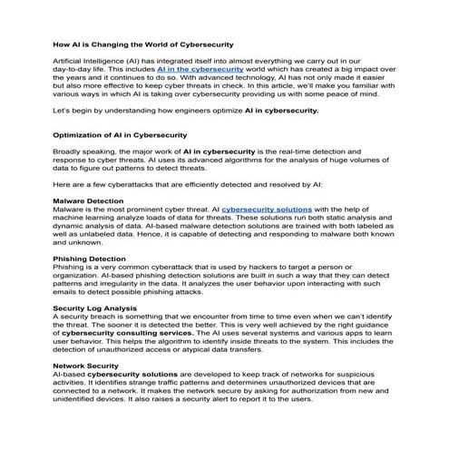 How AI is Changing the World of Cybersecurity.pdf