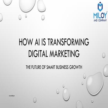 How AI Is Transforming Digital Marketing: Smarter Strategies for Modern ...