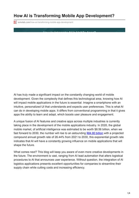 How AI is Transforming Mobile App Development.pdf