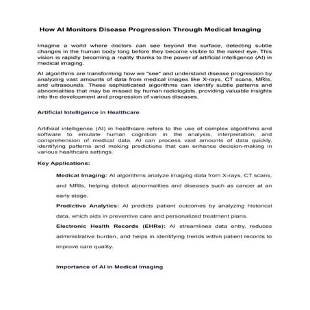 How AI Monitors Disease Progression Through Medical Imaging.pdf
