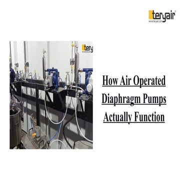 How Air Operated Diaphragm Pumps Actually Function | PPTX