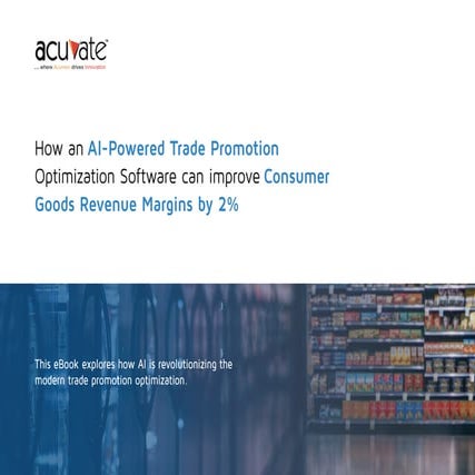 How An AI-Powered Trade Promotion Optimization Software Can Improve Consumer ...