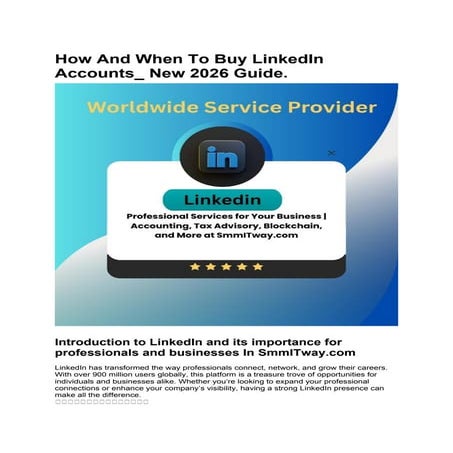 How And When To Buy LinkedIn Accounts_ New 2026 Guide.docx