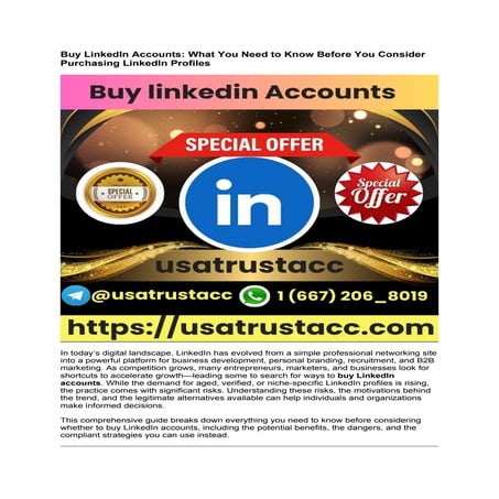 How And Where To Buy LinkedIn Accounts_ New 2025 ....docx