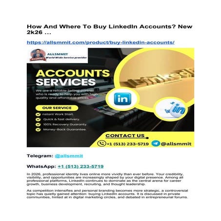 How And Where To Buy LinkedIn Accounts_ New 2026 ....docx