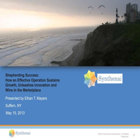 How An Effective Operation Sustains Growth