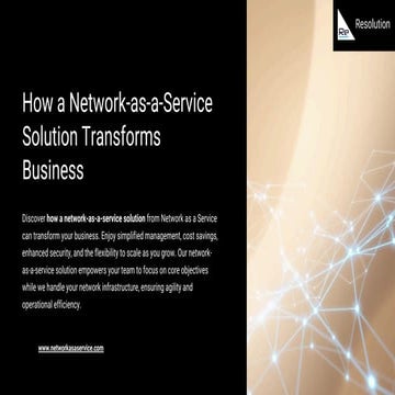 What Is a Network-as-a-Service Solution? Complete Guide