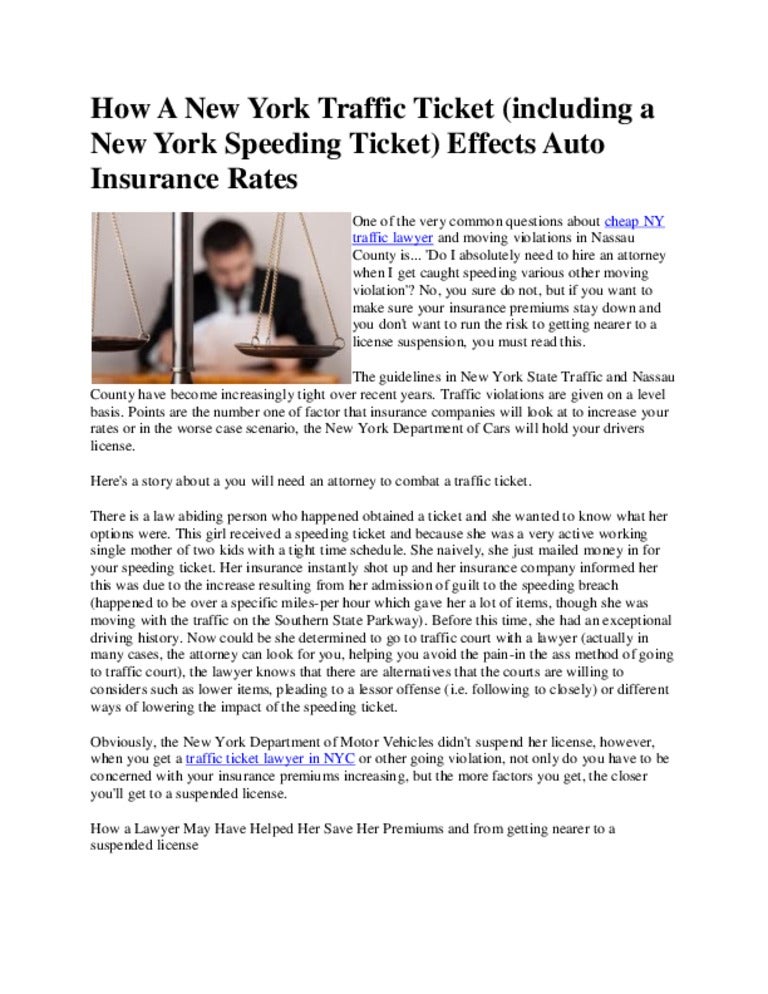 Nyc Traffic Ticket >> How A New York Traffic Ticket Nyc Traffic Ticket >> How A New York Traffic Ticket