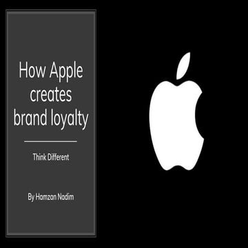 How apple creates brand loyalty