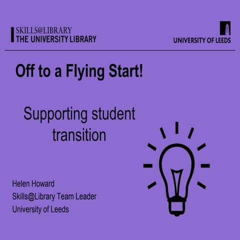 Off to a flying start - Helen Howard