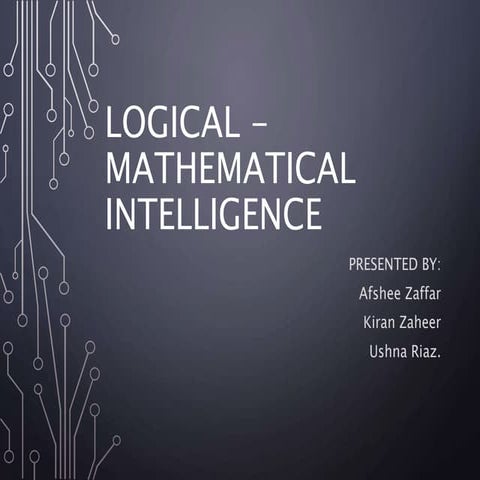 Howard gardner’s theory,