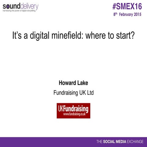 Howard lake it's a digital minefield