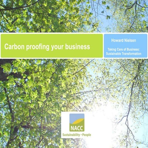 Carbon Proofing Your Business