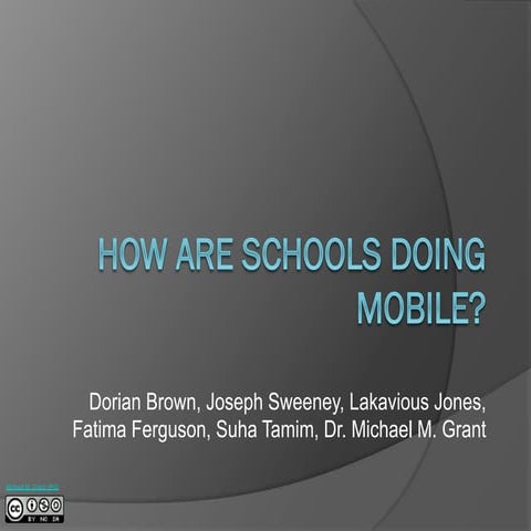 How Are Schools Doing Mobile?