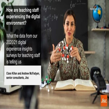 How are teaching staff experiencing the digital environment