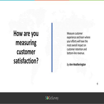 How Are You Measuring Customer Satisfaction?