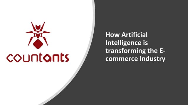 How artificial intelligence is transforming the e commerce industry