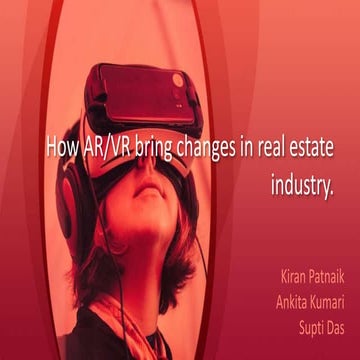 How ar vr  bring changes in real estate industry