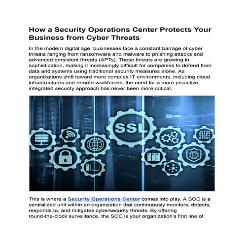 How a Security Operations Center Protects Your Business from Cyber Threats.pdf