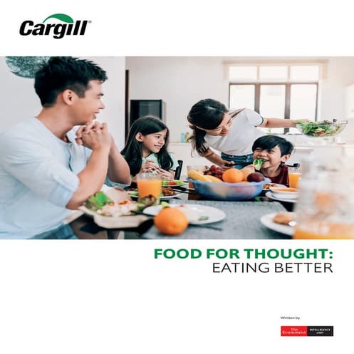 Food for thought: Eating better