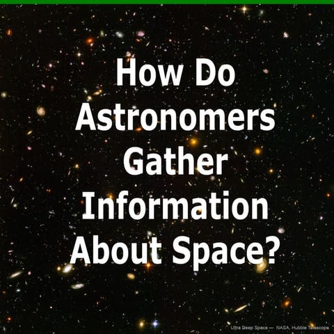 How astro gather info space
