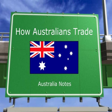 How Australians trade
