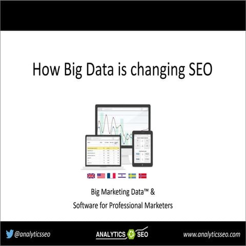 How Big Data is Changing SEO - by AnalyticsSEO at BrightonSEO