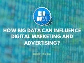 How big data can influence digital marketing and advertising?