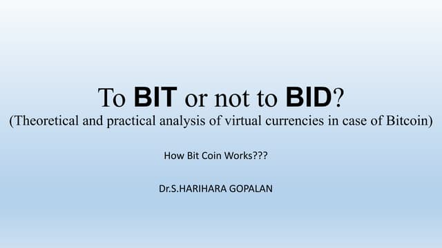 How bitcoin Works.pptx