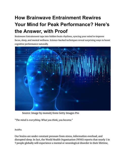 brain wave | PDF