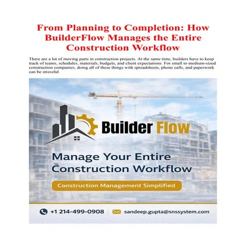 Comprehensive Construction Workflow Management with BuilderFlow ...