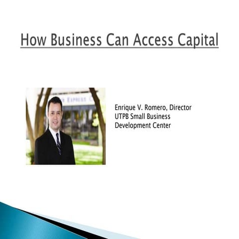 How Business Can Access Capital