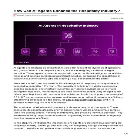 Artificial Intelligence (AI) In The Hospitality Industry A Review ...