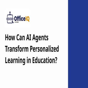 Photo inspiration: Personalized Learning With AI Agents Revolutionizing Education Photo Inspiration