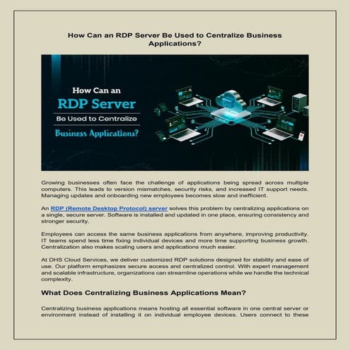 How Can an RDP Server Be Used to Centralize Business Applications.pdf