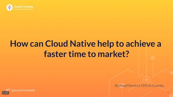 What Are Cloud Native Technologies for Startup? | PDF