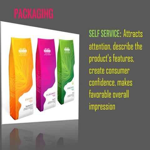 How can companies use packaging, labeling, warranties, and guarantees as mark...