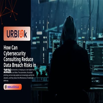 How Can Cybersecurity Consulting Reduce Data Breach Risks in 2026 | PPTX