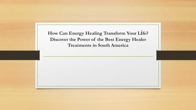 How Can Energy Healing Transform Your Life