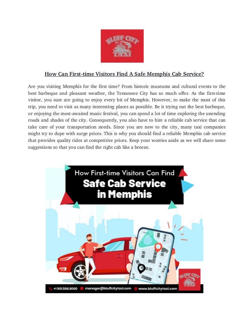 How can first time visitors find a safe memphis cab service