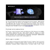 How can I buy NFT What is crypto-NFT?