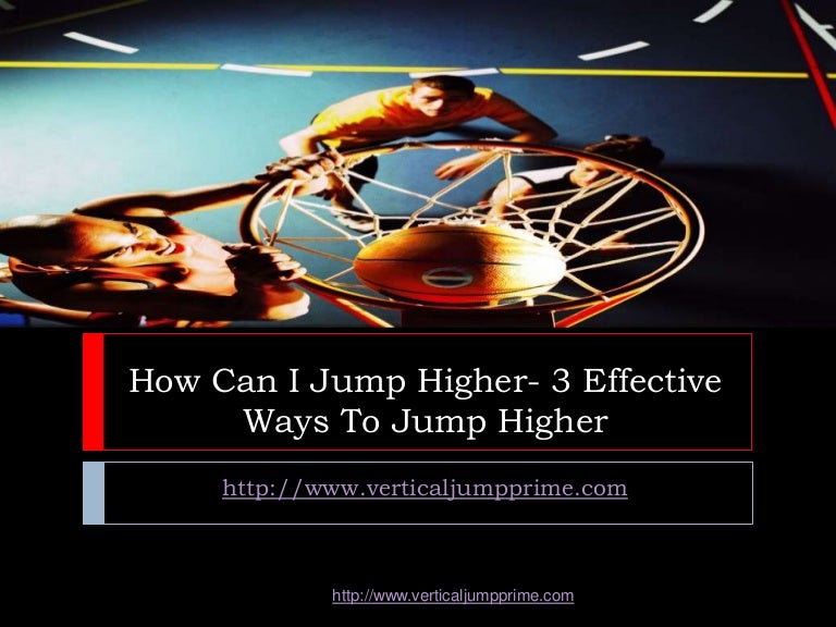 How can i jump higher
