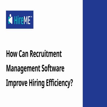 How Can Recruitment Management Software Improve Hiring Efficiency?