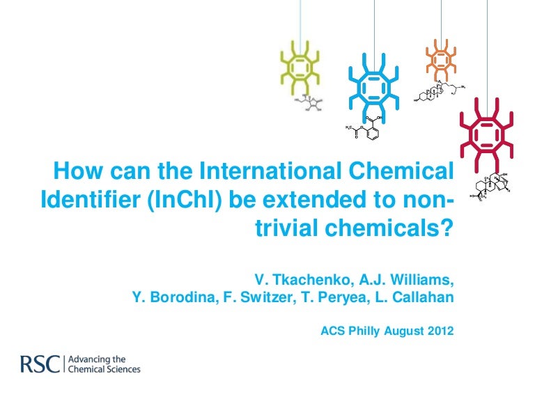 How can the international chemical identifier (InChI) be extended to