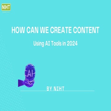 AI tools for content creation