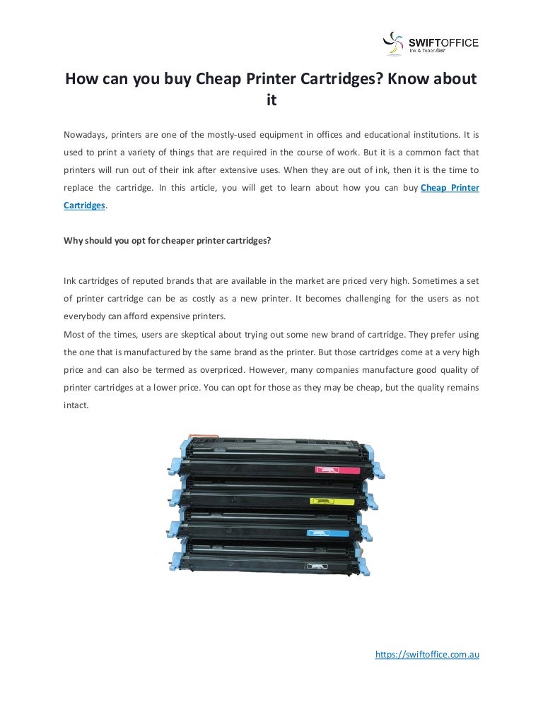 cheapest printer ink refills