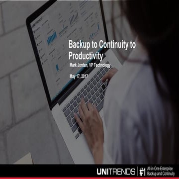 7 Ways Backup Makes IT More Productive