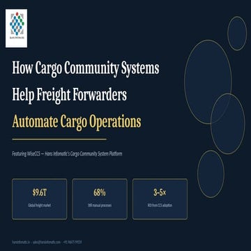 iCAFFE: Cloud-Based Freight Forwarding & Customs Clearance Software ...